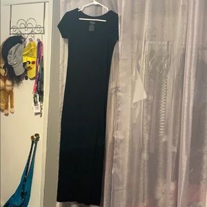 Long black dress